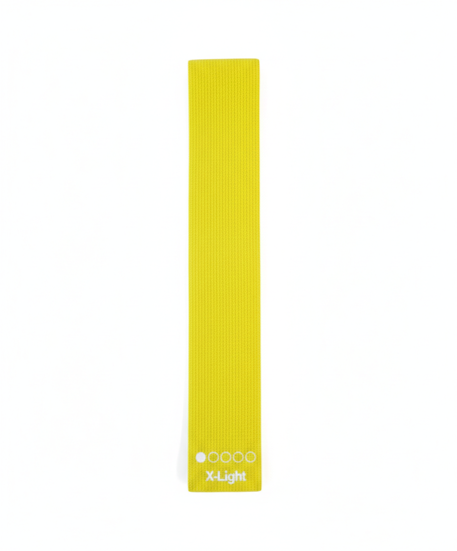 BE1792 - Textile Elastic Rings Yellow