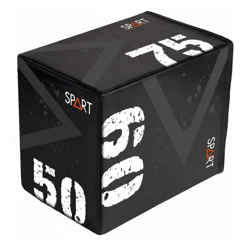 Soft Plyometric Box Large SPART 50x60x75 cm per salti esplosivi