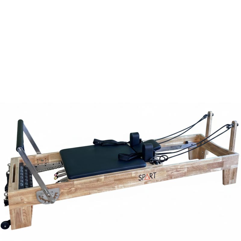Pilates Reformer PLT010 Spart Fitness Pilates Reformer professionale PLT010 in legno con sistema a molle per studio Pilates
