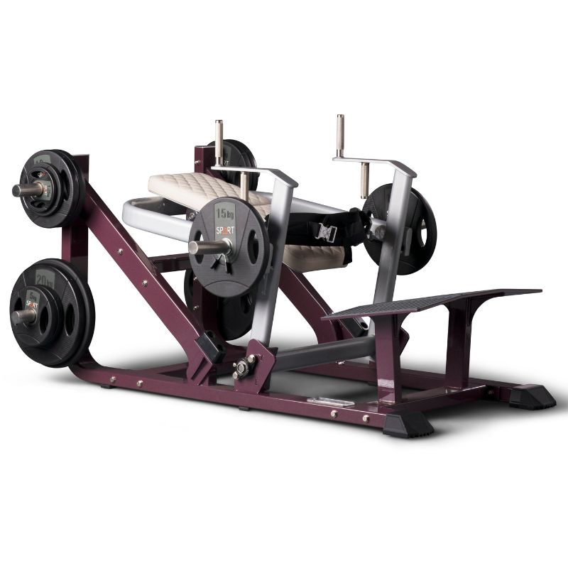 pm1016-glute-bridge-body-motion-spart-fitness Macchinario Glute Bridge professionale PM1016 della linea Body Motion a carico libero SPART
